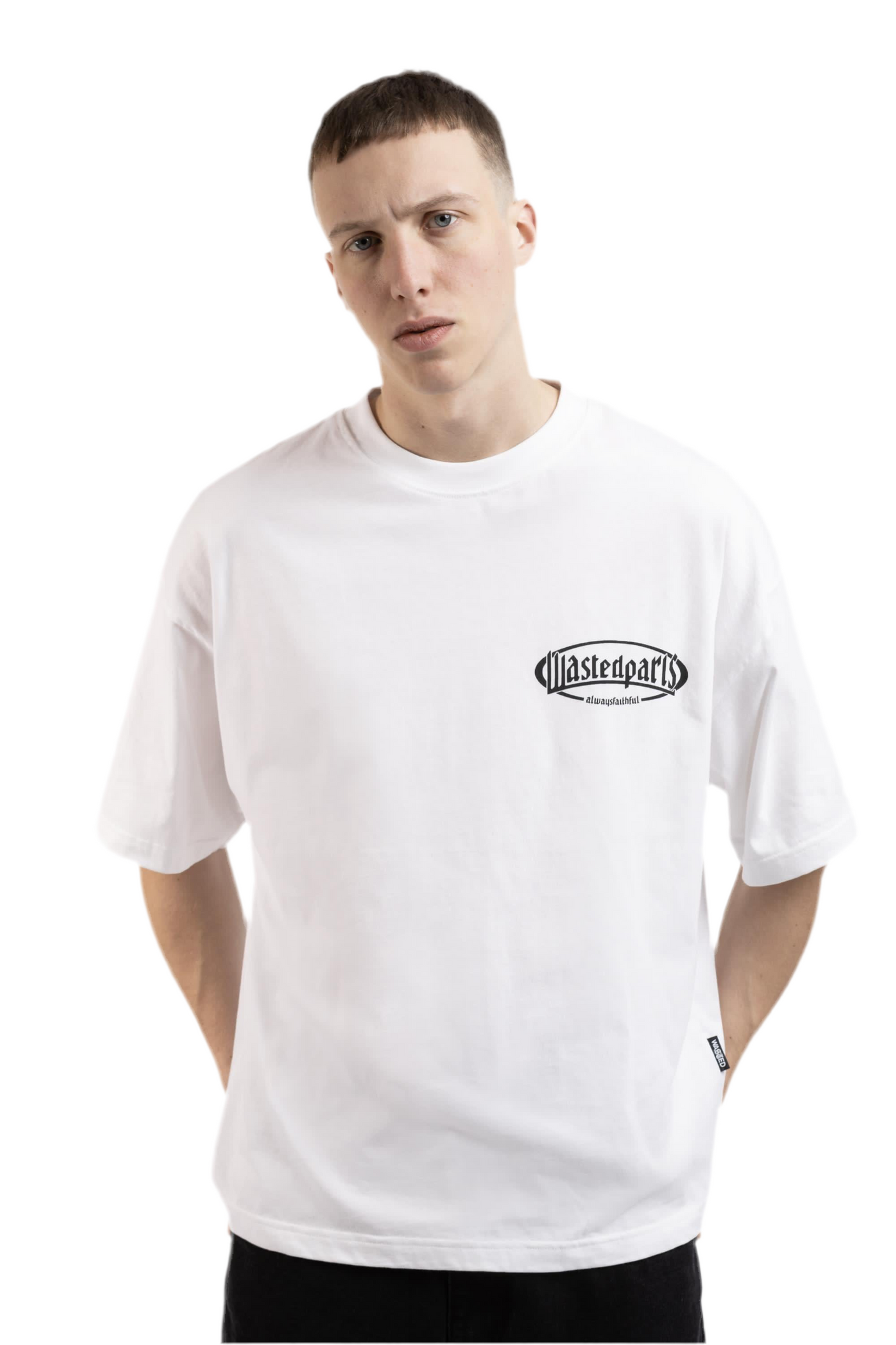 Wasted Paris T-shirt Crop White