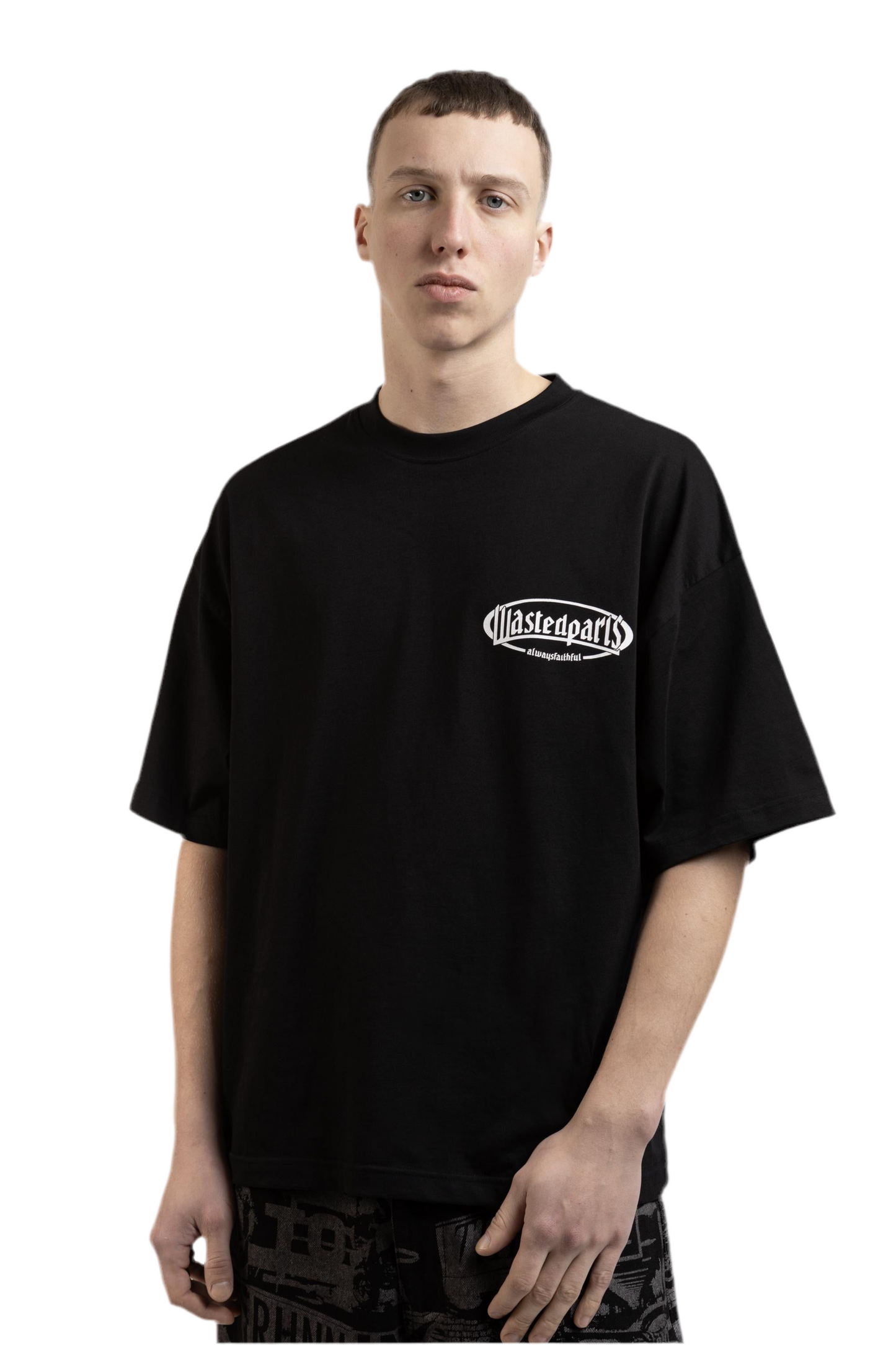 Wasted Paris T-shirt Crop Black