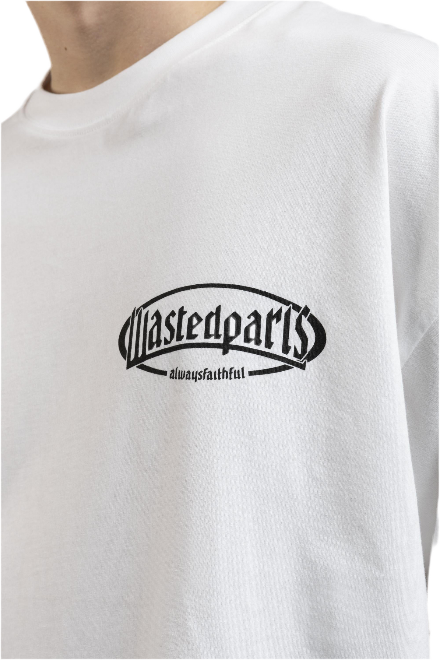 Wasted Paris T-shirt Crop White