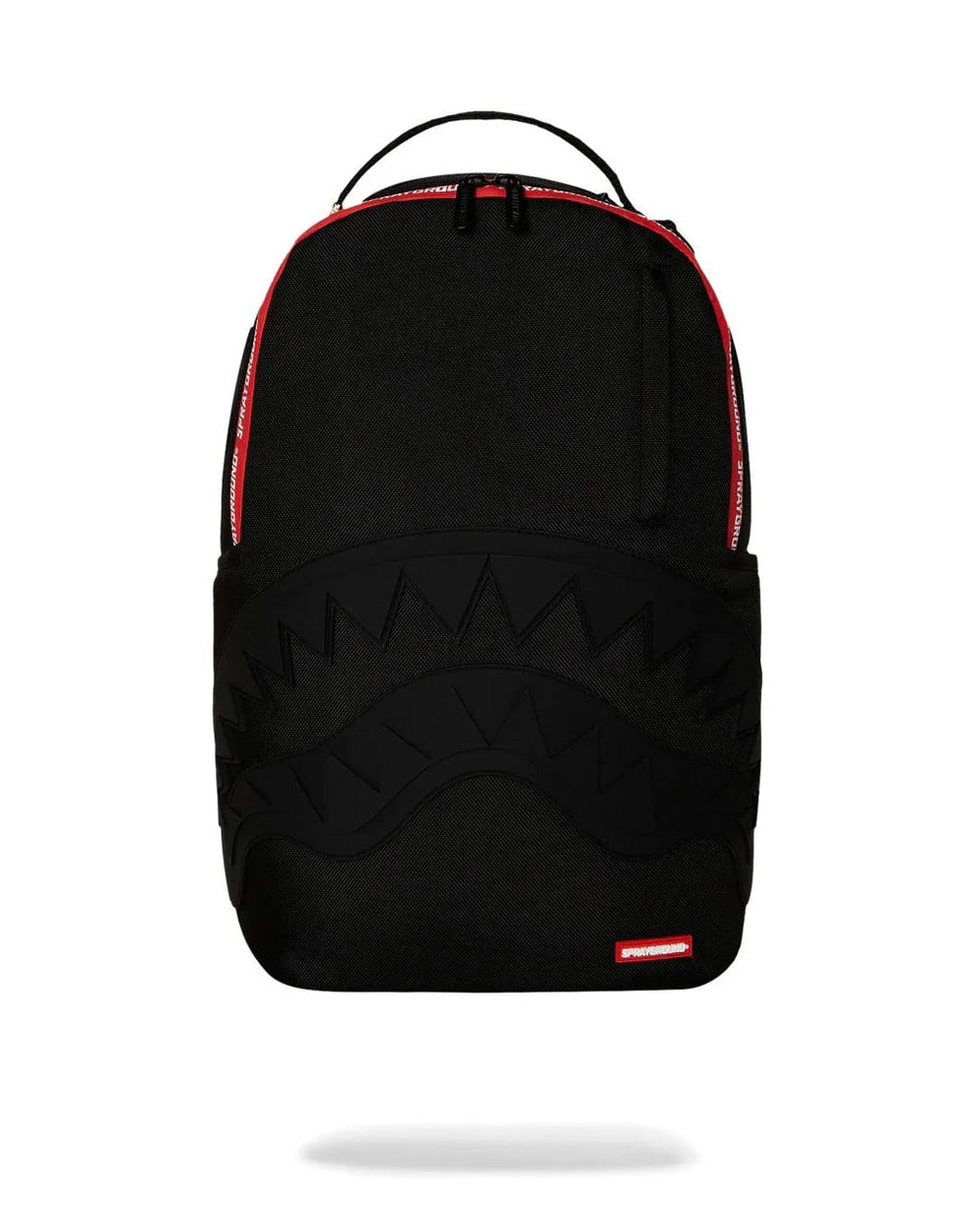 PRINTED ZIPPER SHARK BACKPACK