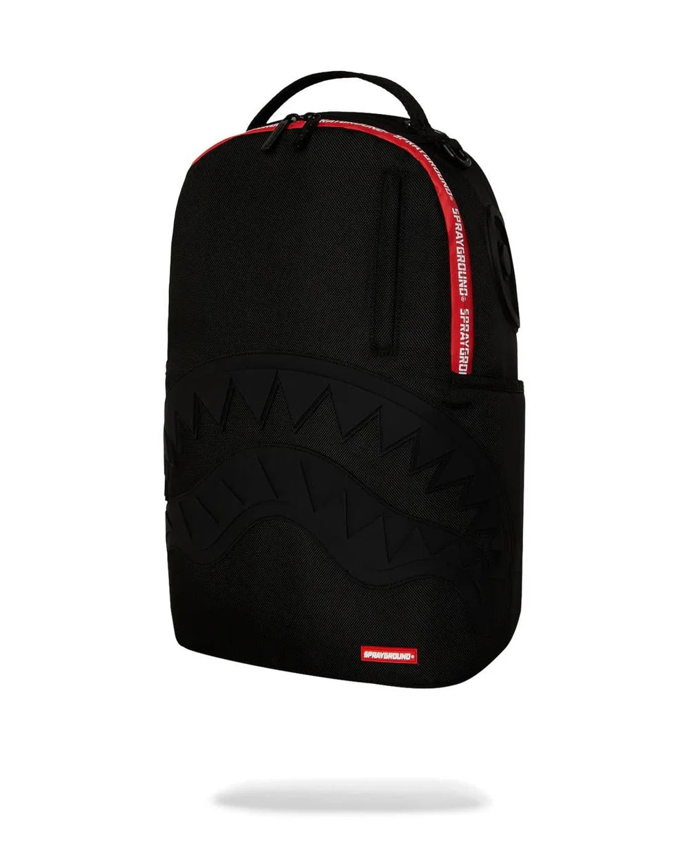 PRINTED ZIPPER SHARK BACKPACK