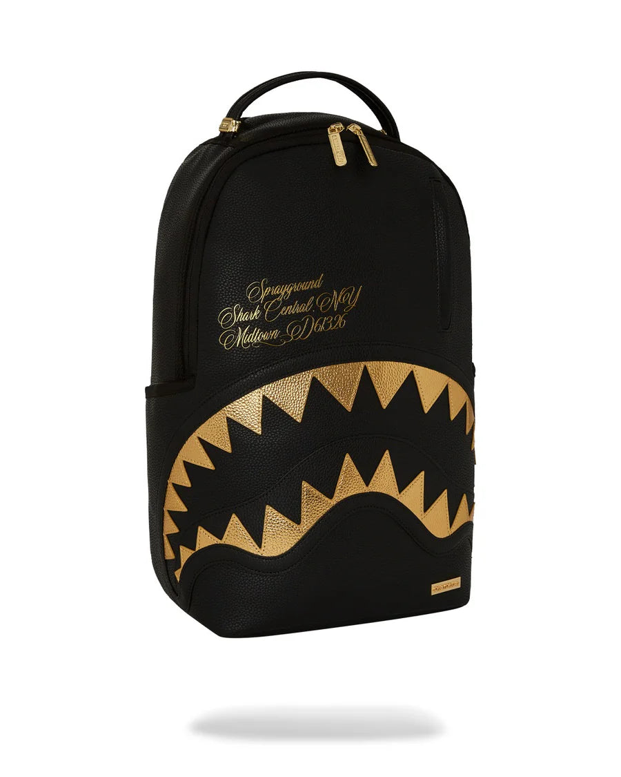 SHARK CENTRAL GOLD BACKPACK