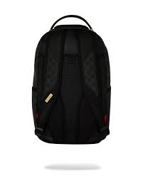BLACK CHENILLE SIP BACKPACK