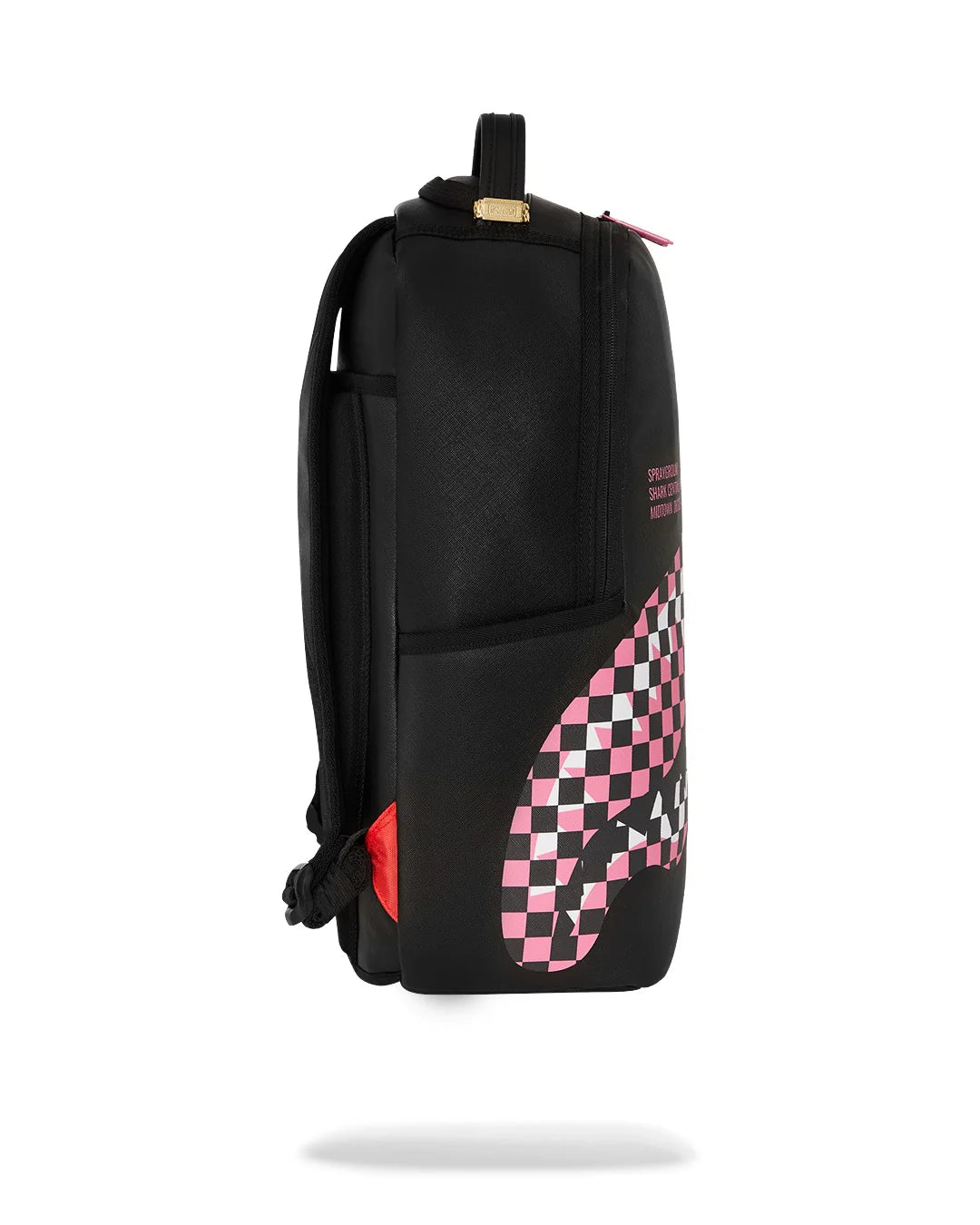 SHARK CENTRAL CHECK SORBET GREY BACKPACK
