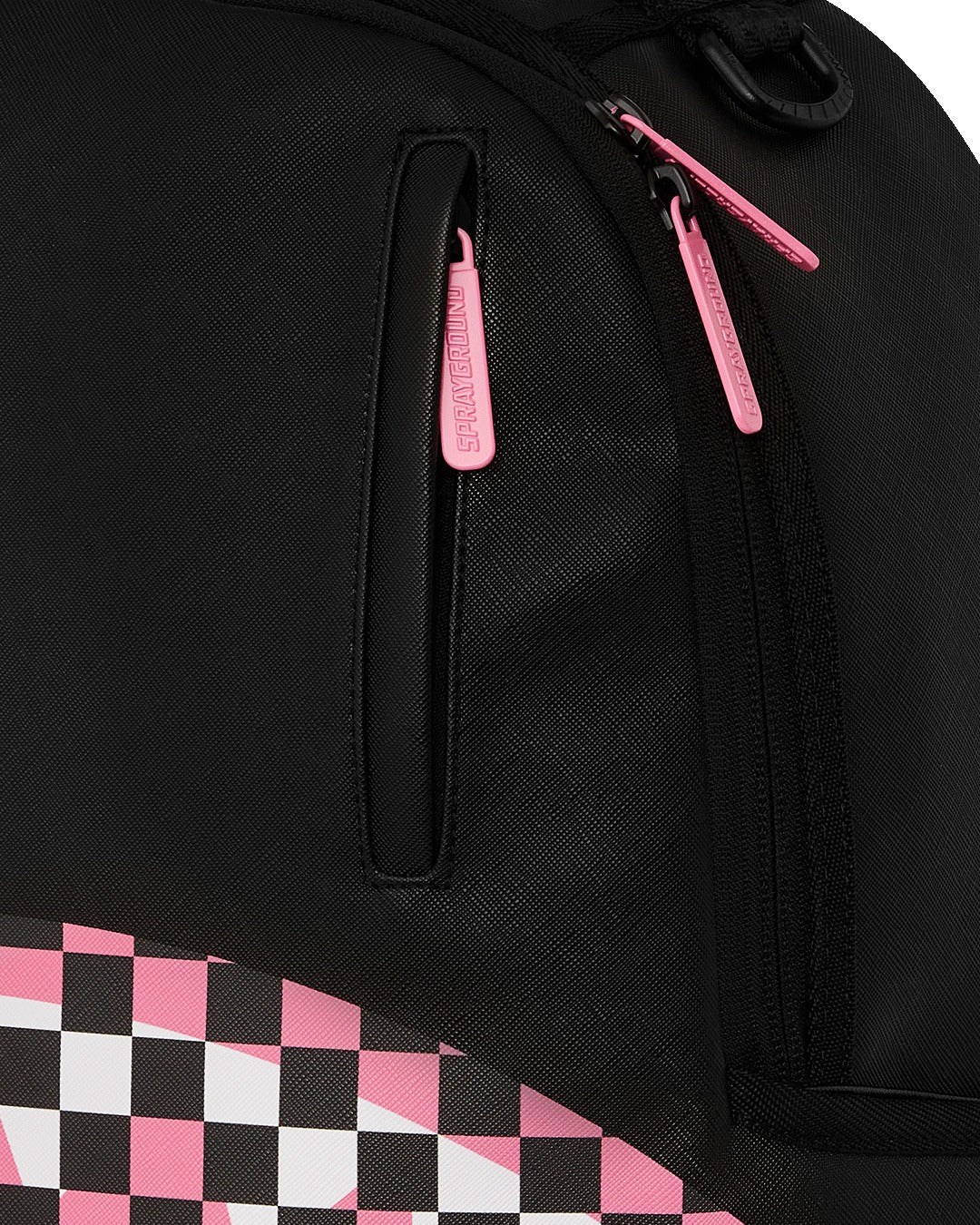 SHARK CENTRAL CHECK SORBET GREY BACKPACK