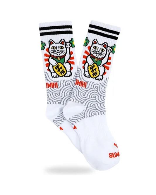 Maneki neko sock