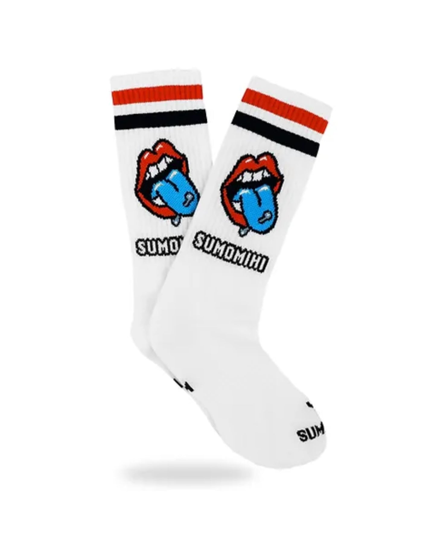 Tongue out sock