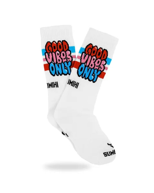 Good vibes only sock