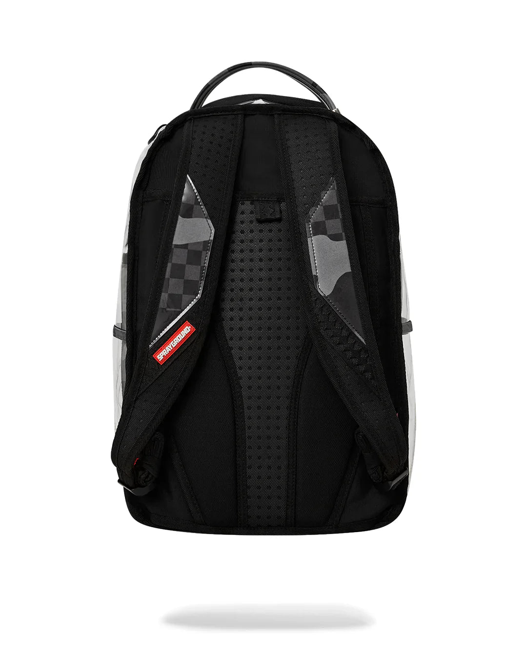Sprayground Clear Grey Check Backpack