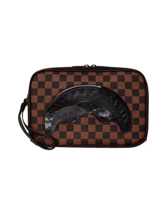 Sprayground Sip Clear Sm Eyes Toiletry Brick