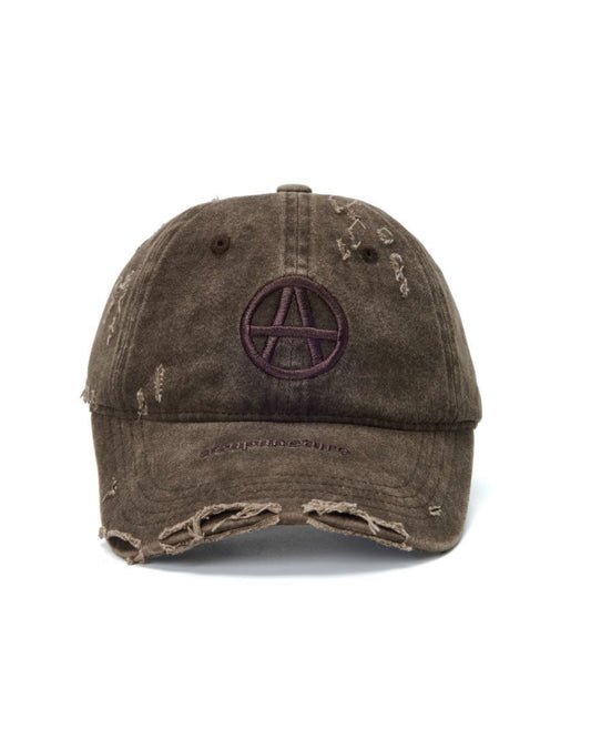 Logo cap destroyed