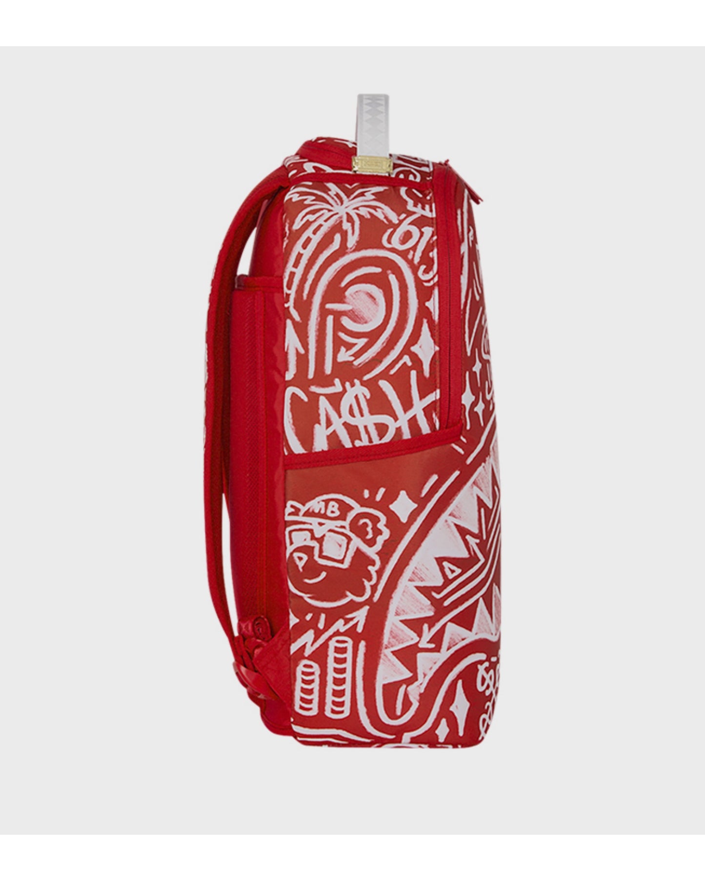 SPRAYGROUND GRAFFITI WALL RED BACKPACK