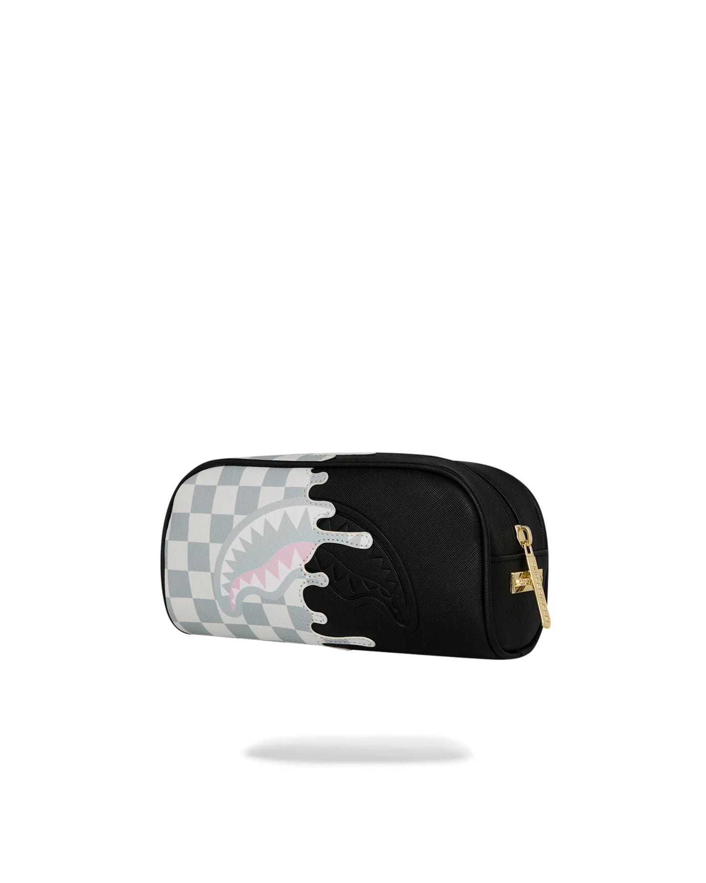 SPRAYGROUND CREAM CHECK SIDE DRIP POUCH