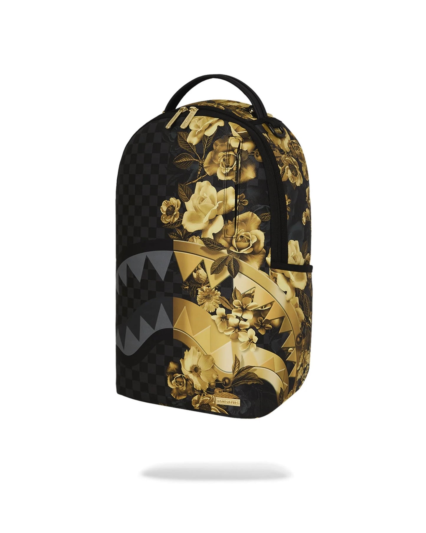 SPRAYGROUND GOLD FLORAL REMIX DLXSV BACKPACK