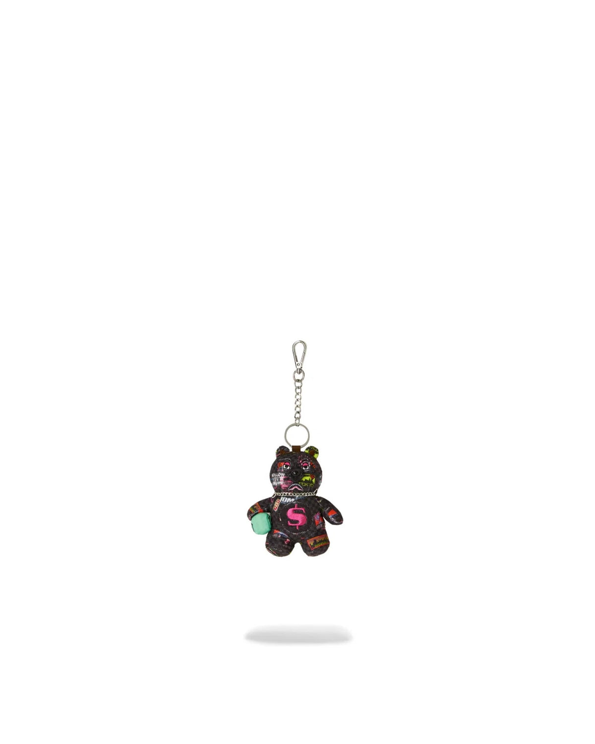 SPRAYGROUND  GLOBAL MOGUL CYBER PUNK BEAR KEYCHAIN