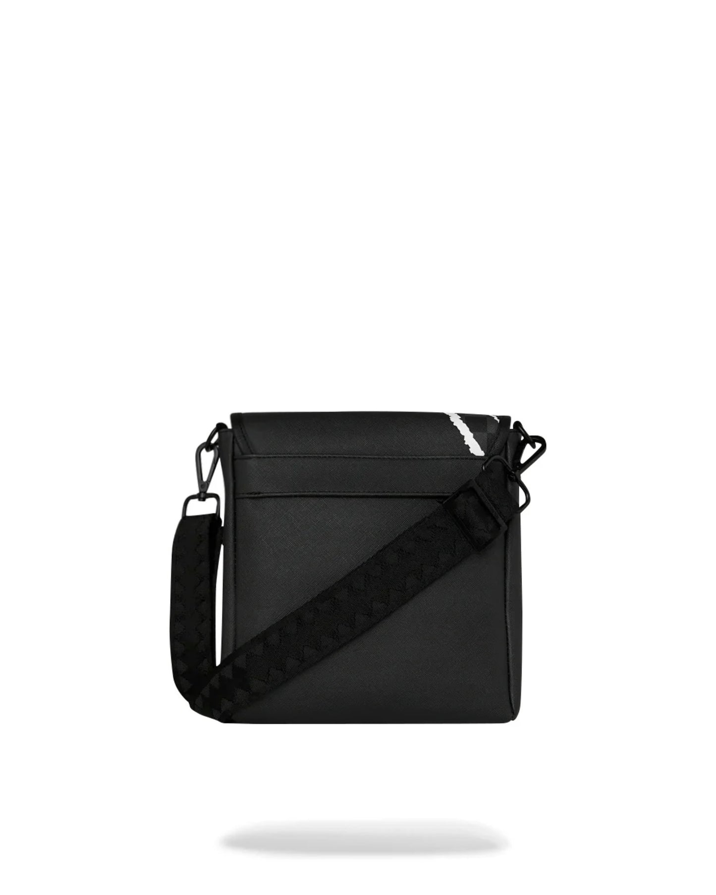 SPRAYGROUND CENTER RIP REVEALING GRAY CHECK MESSENGER SLING