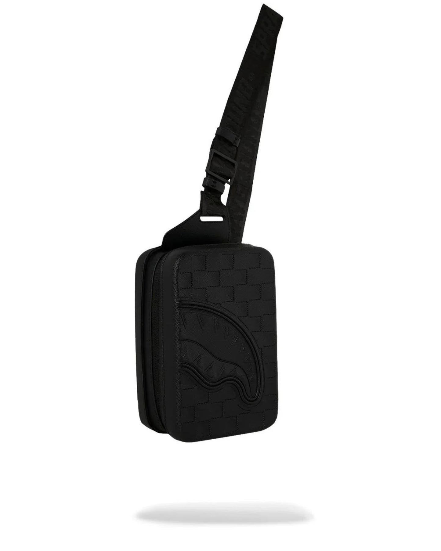 SPRAYGROUND RAISED CHECK HARD SHELL SLING