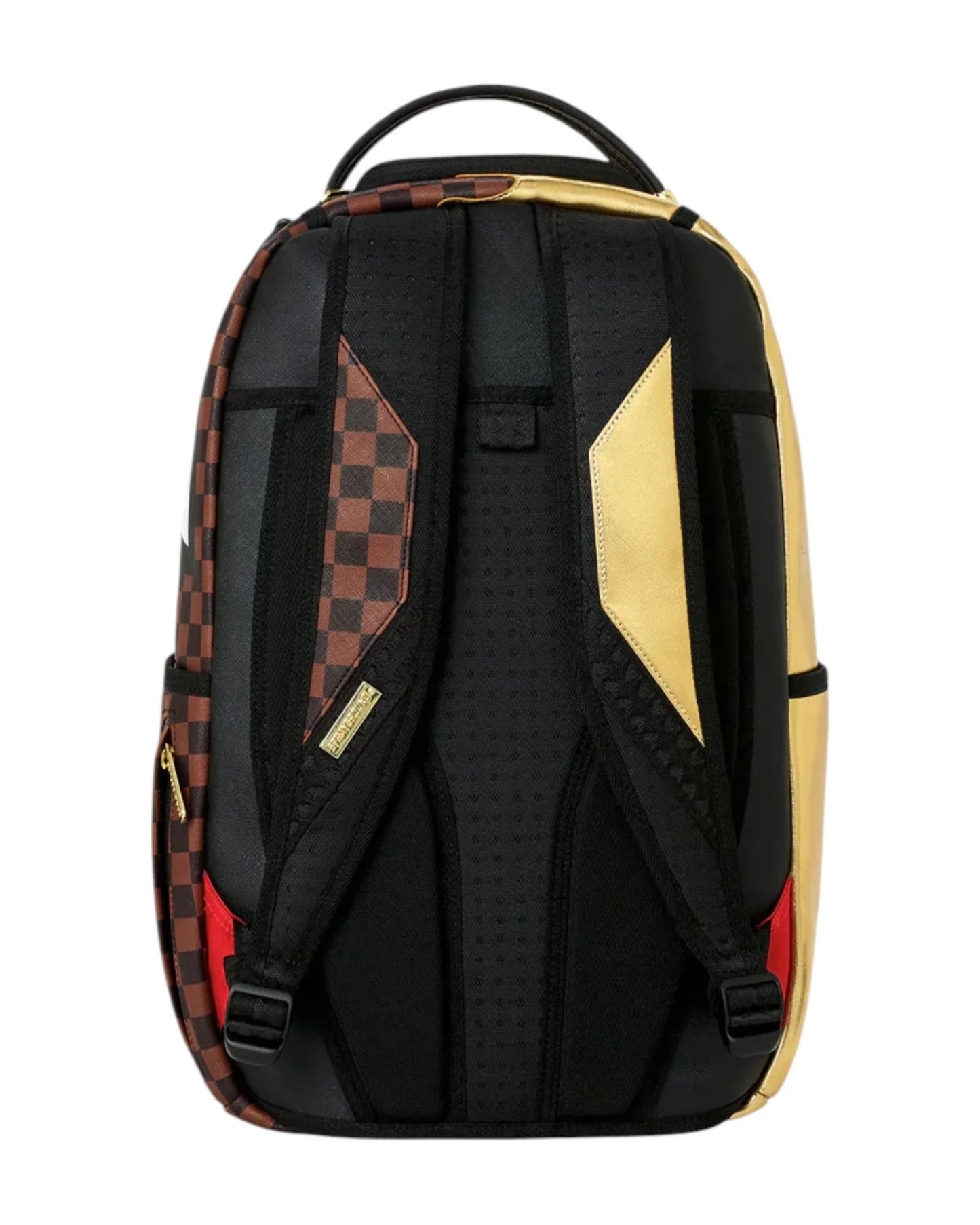 SPRAYGROUND SHARKS IN PARIS GOLD DRIP BACKPACK
