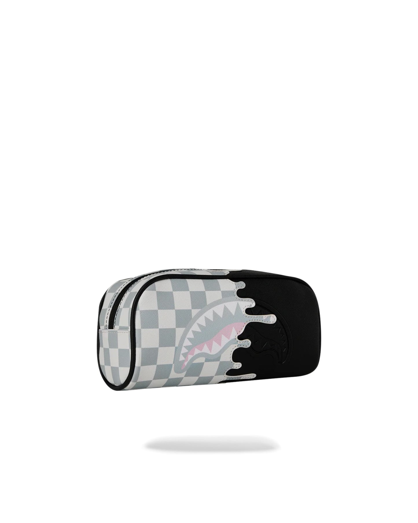 SPRAYGROUND CREAM CHECK SIDE DRIP POUCH