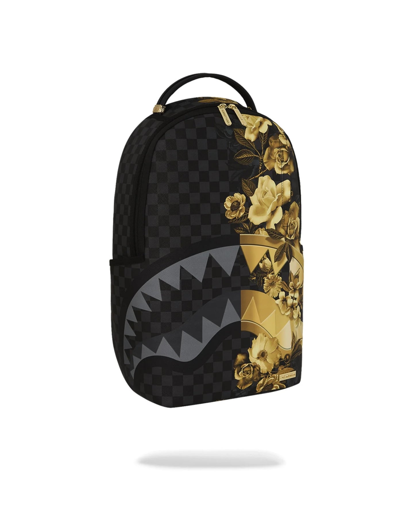 SPRAYGROUND GOLD FLORAL REMIX DLXSV BACKPACK