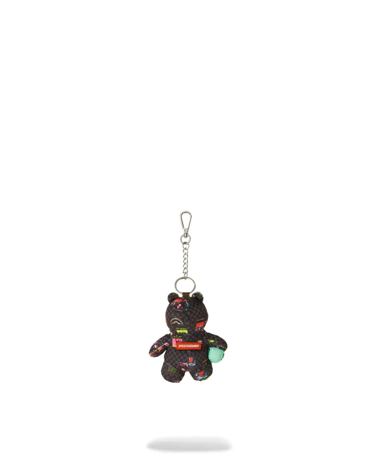 SPRAYGROUND  GLOBAL MOGUL CYBER PUNK BEAR KEYCHAIN