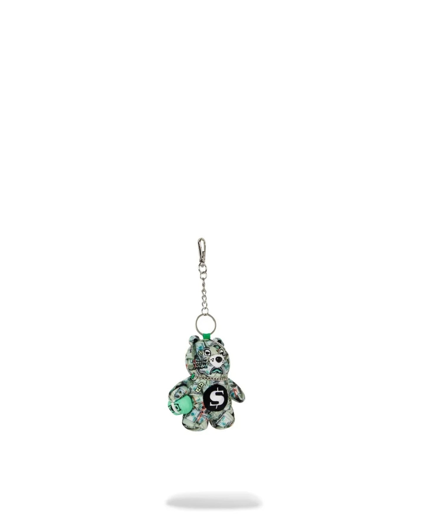 SPRAYGROUND MONEY BANKS BEAR KEYCHAIN
