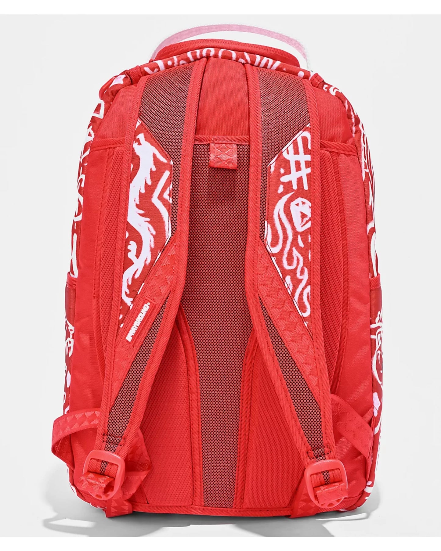 SPRAYGROUND GRAFFITI WALL RED BACKPACK