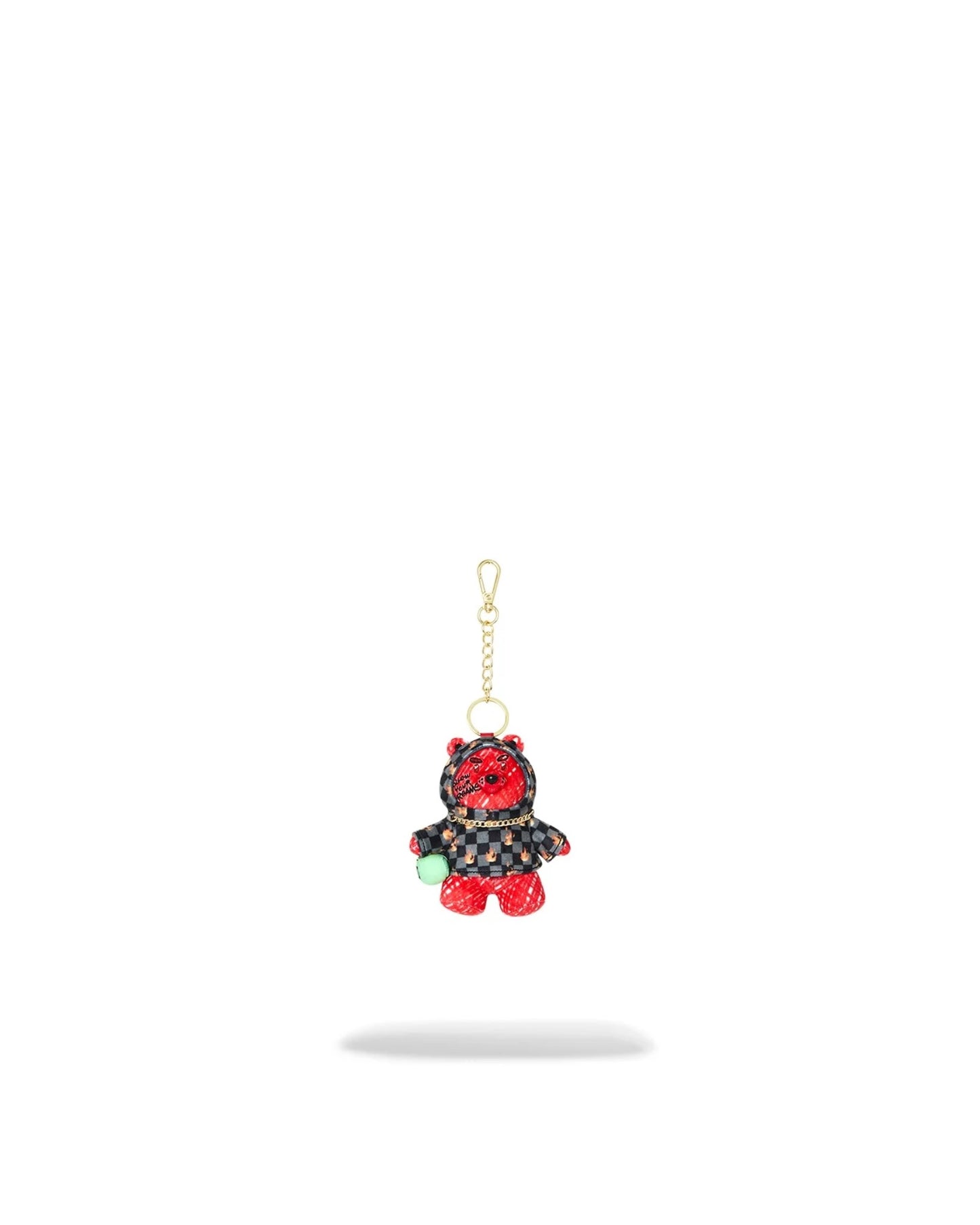 SPRAYGROUND DIABLO SCRIBBLE BEAR KEYCHAIN