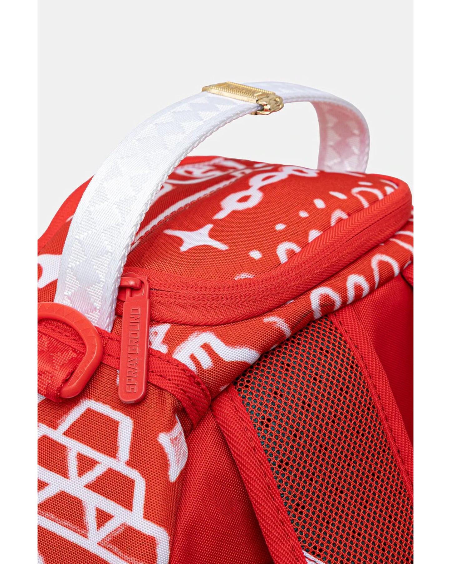 SPRAYGROUND GRAFFITI WALL RED BACKPACK