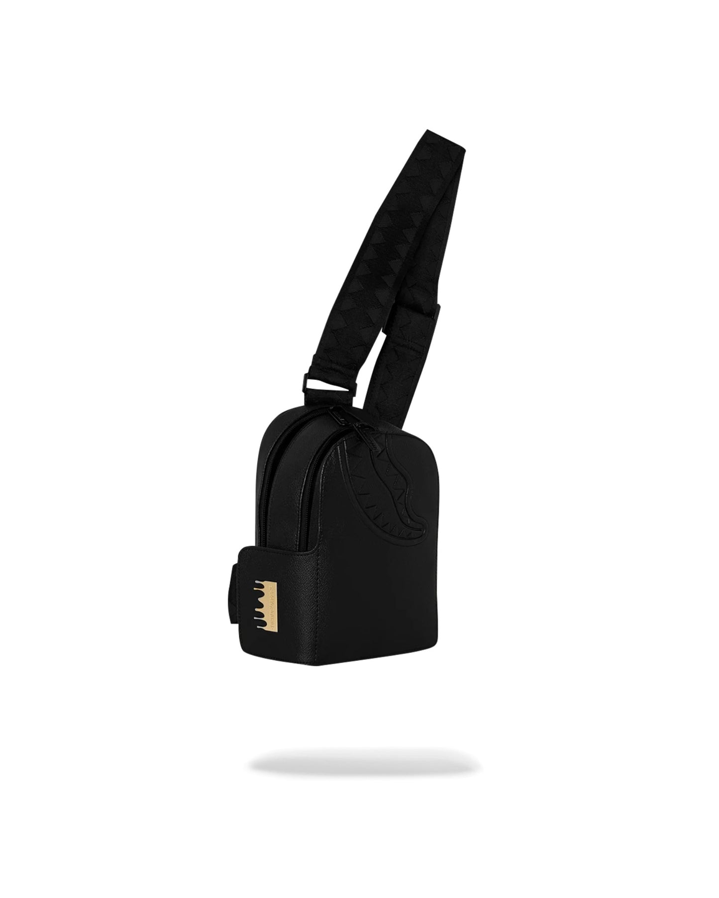 SPRAYGROUND GOLD BRICK LUX MESSENGER SLING