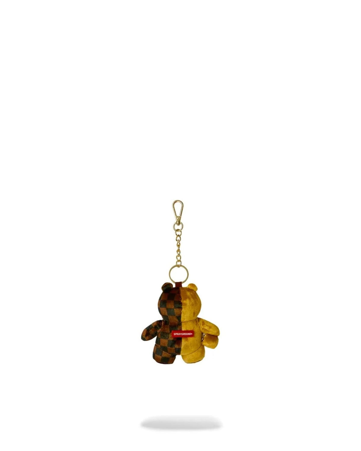 SPRAYGROUND SIP GOLD DRIP BEAR KEYCHAIN