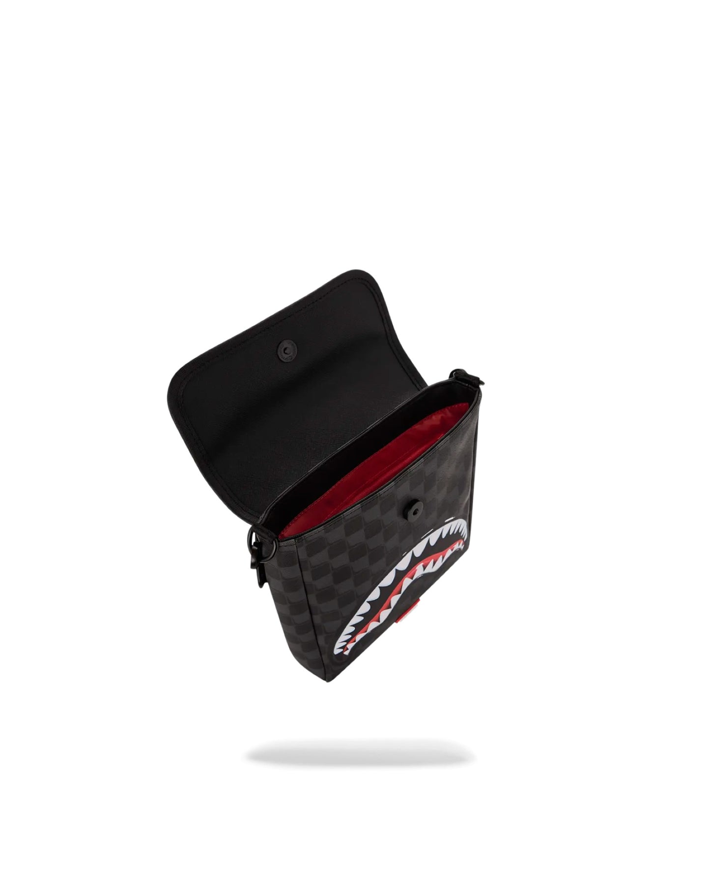 SPRAYGROUND SHARKS IN PARIS BALLOON BLACK MESSENGER SLING