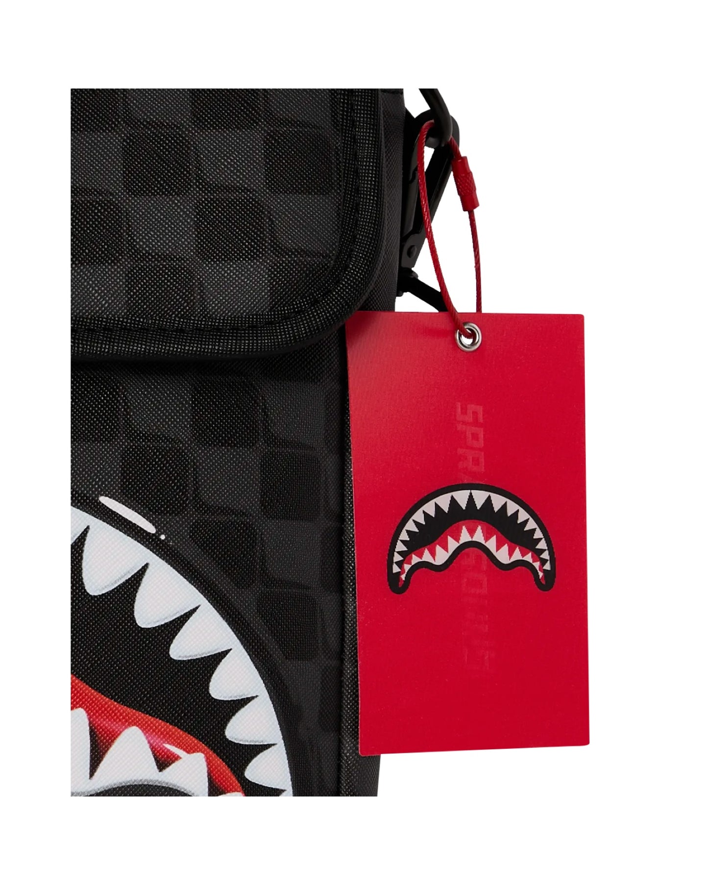 SPRAYGROUND SHARKS IN PARIS BALLOON BLACK MESSENGER SLING
