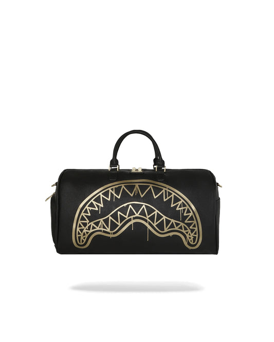 SPRAYGROUND THAT GOLD DRAP DUFFLE