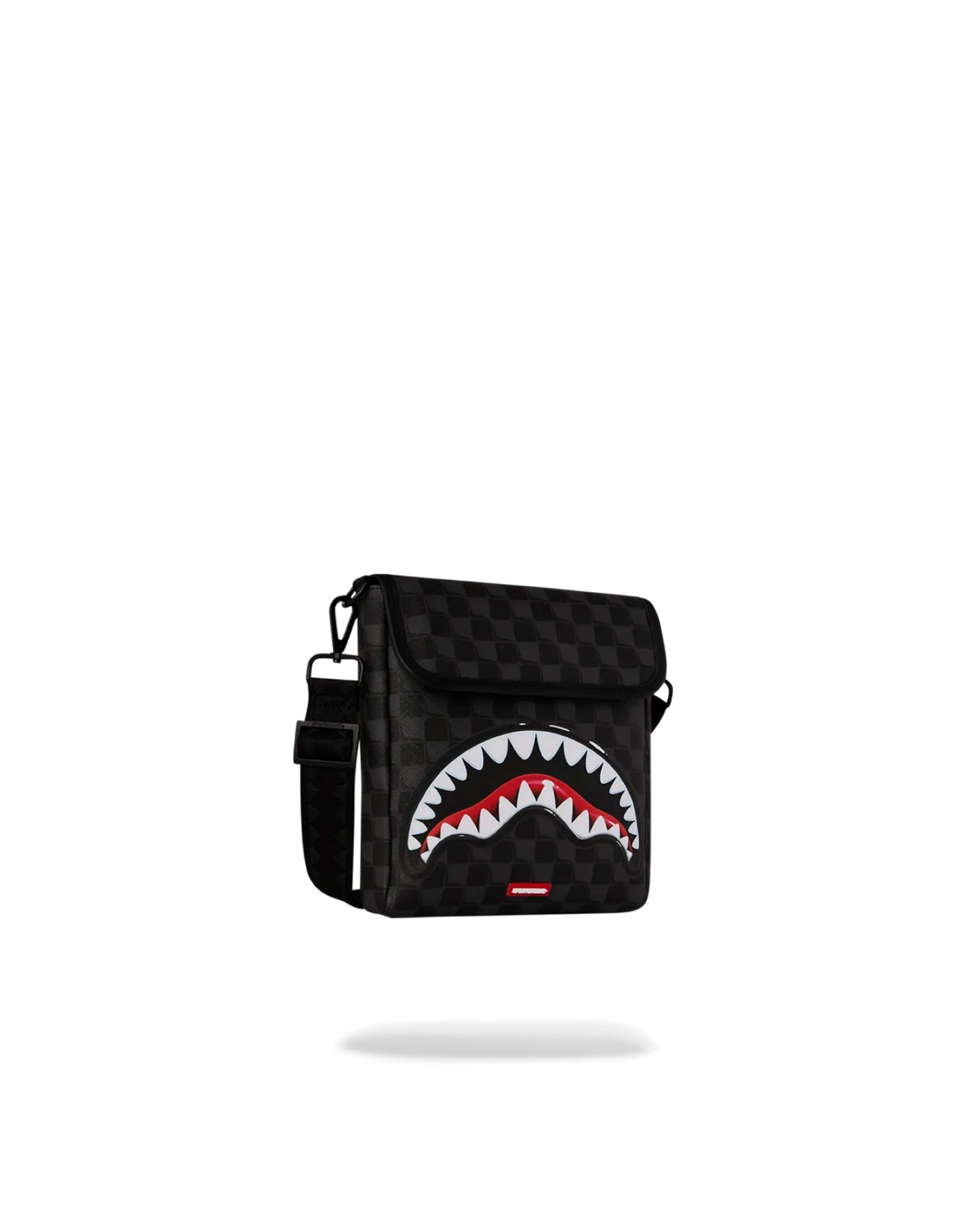 SPRAYGROUND SHARKS IN PARIS BALLOON BLACK MESSENGER SLING