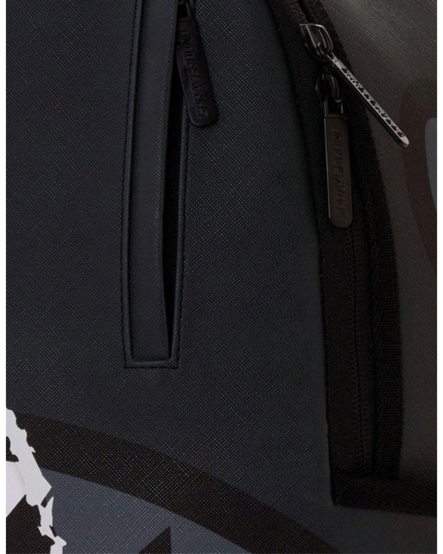 SPRAYGROUND CENTER RIP REVEALING GRAY CHECK BACKPAC