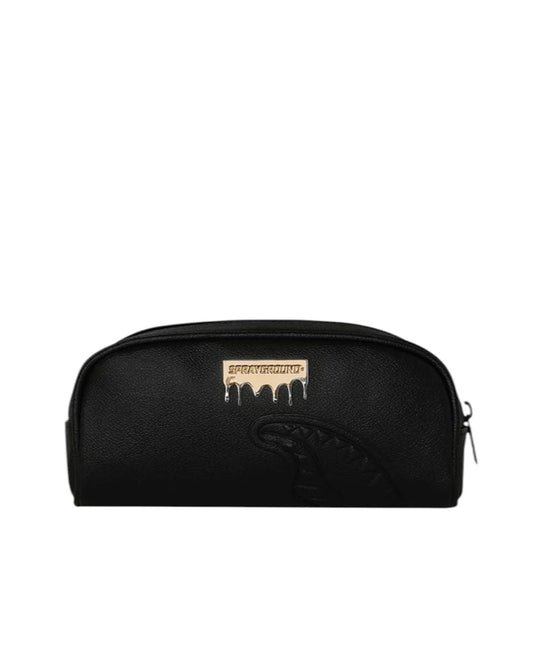 SPRAYGROUND GOLD BRICK LUX POUCH