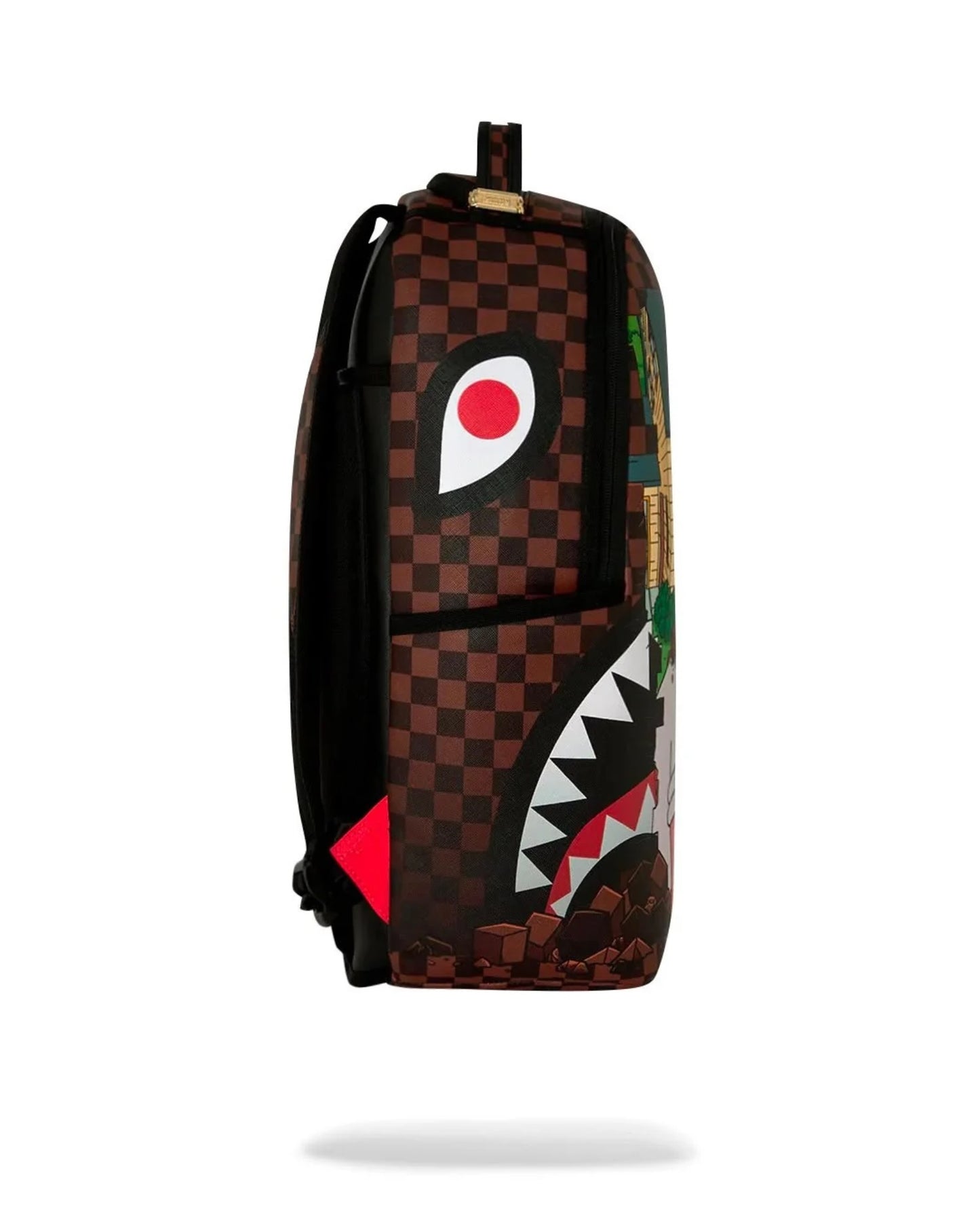SPRAYGROUND FAMILY GUY PETER FALLING THROUGH WALL BACKPACK