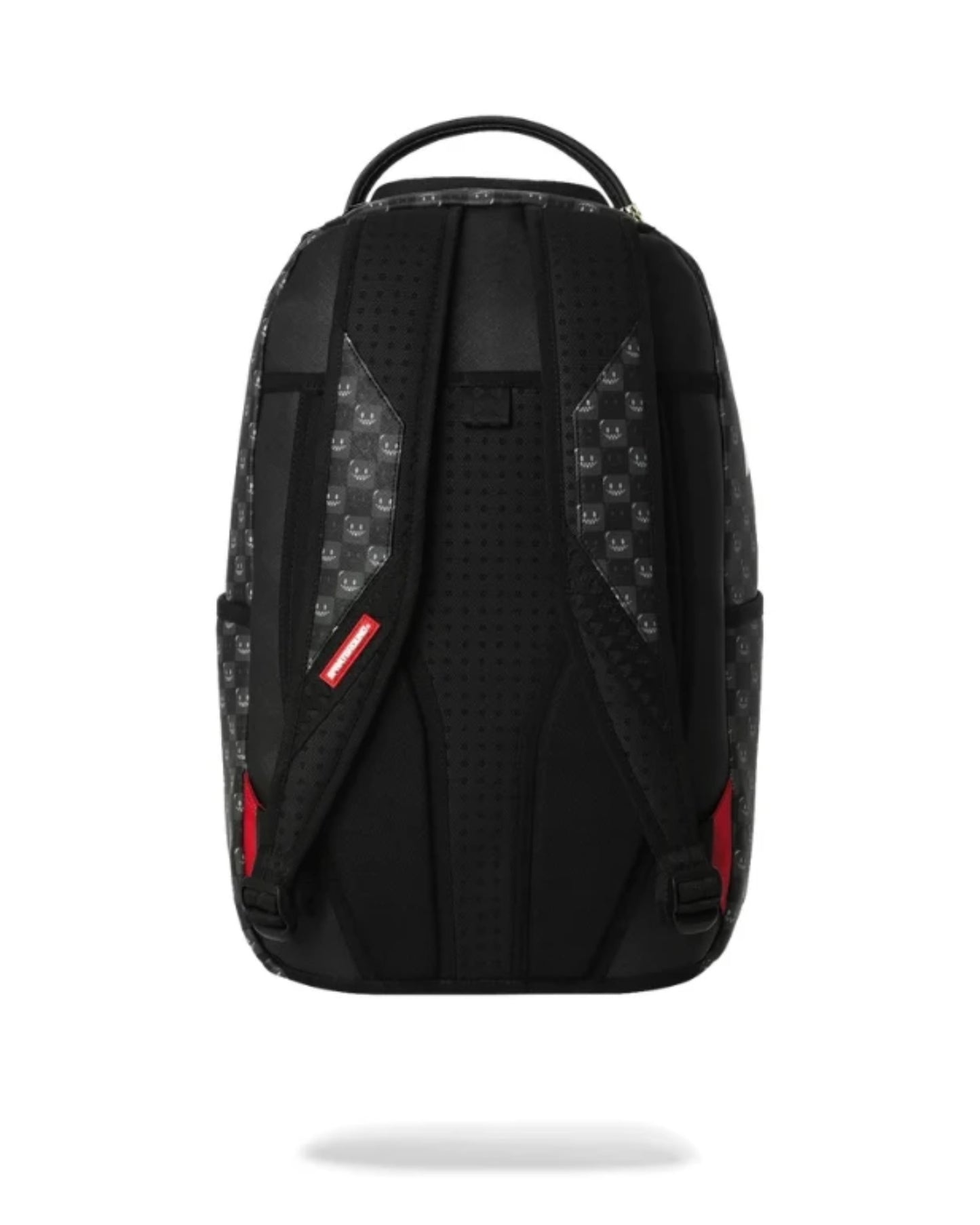 SPRAYGROUND SHARKS IN PARIS WTF BUBBLY BLACK CHECK BACKPACK