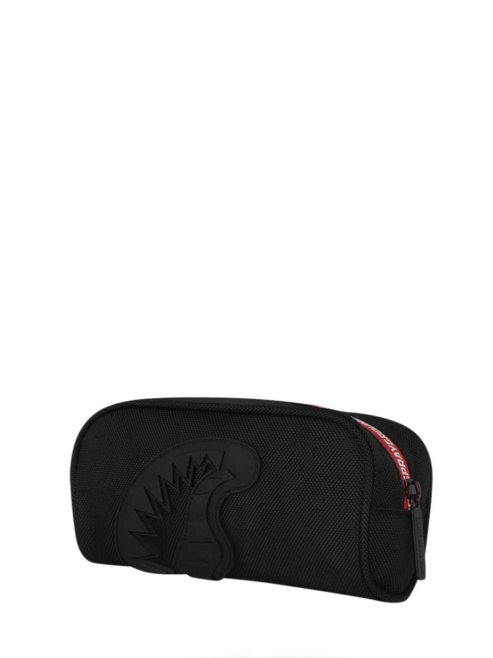 PRINTED ZIPPER SHARK POUCH
