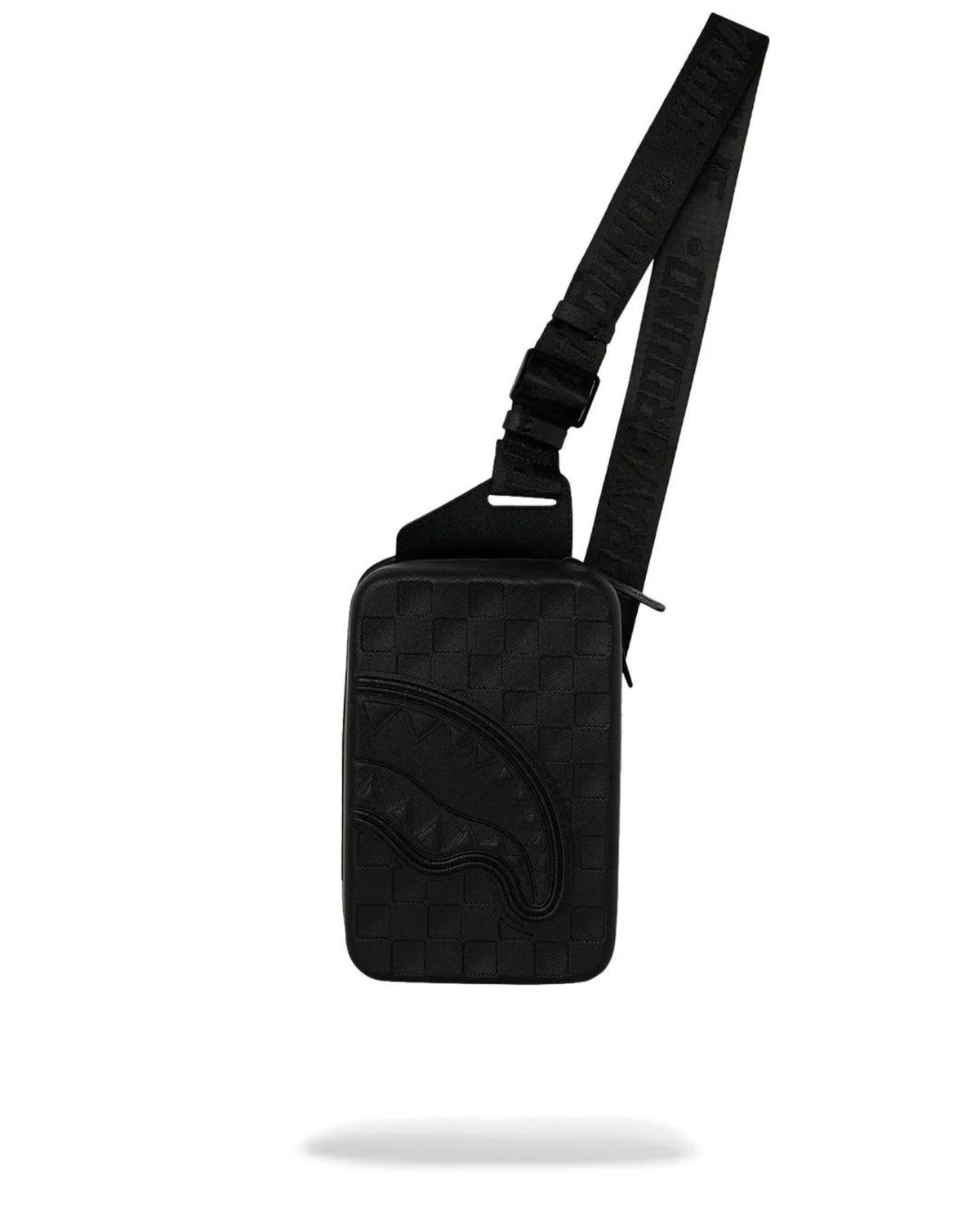 SPRAYGROUND RAISED CHECK HARD SHELL SLING