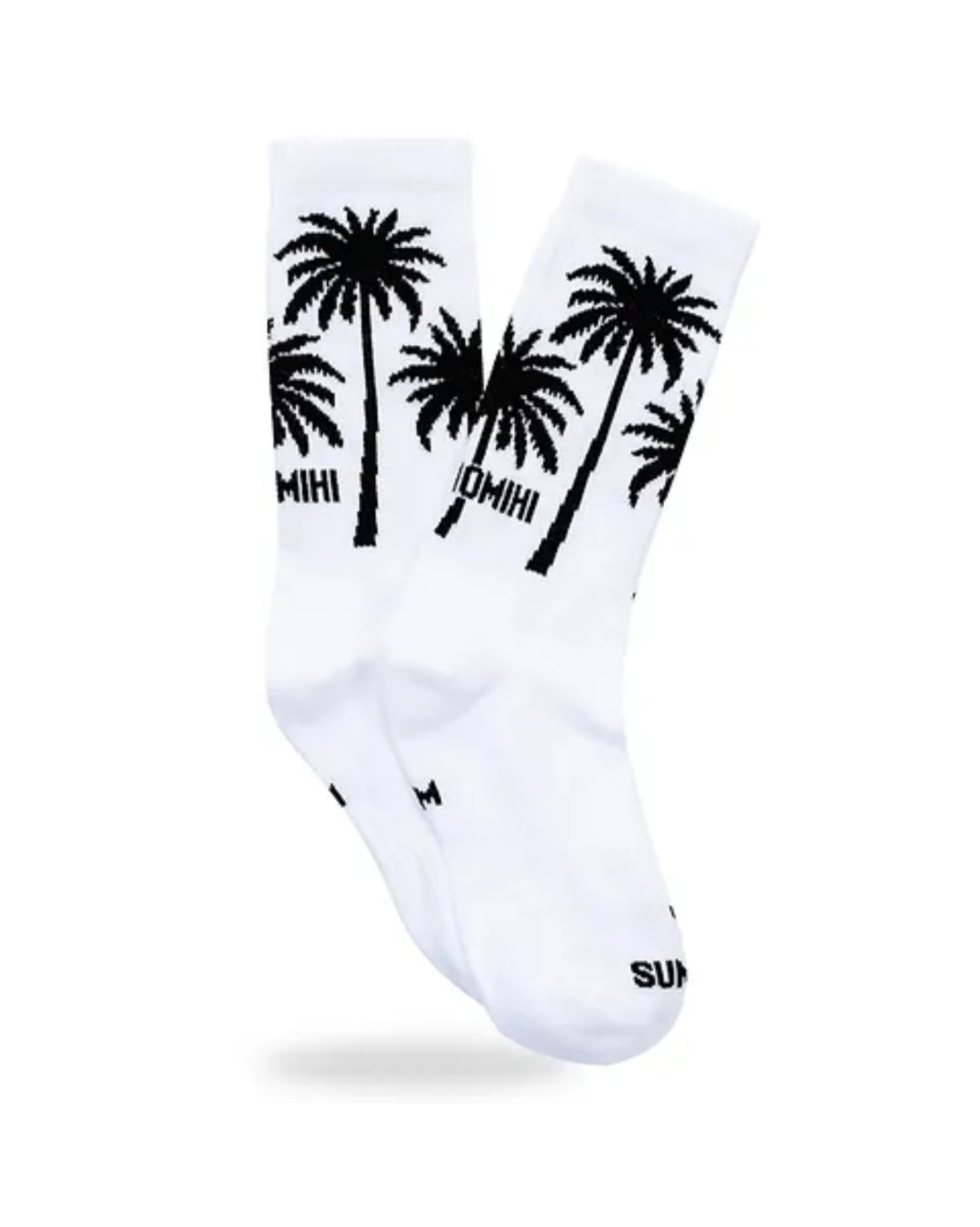 Palms white sock