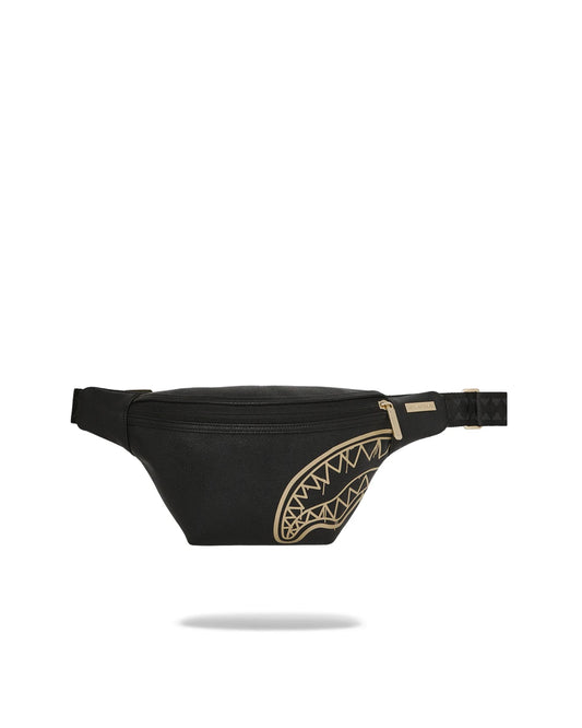 SPRAYGROUND THAT GOLD DRAP CROSSBODY SAVVY