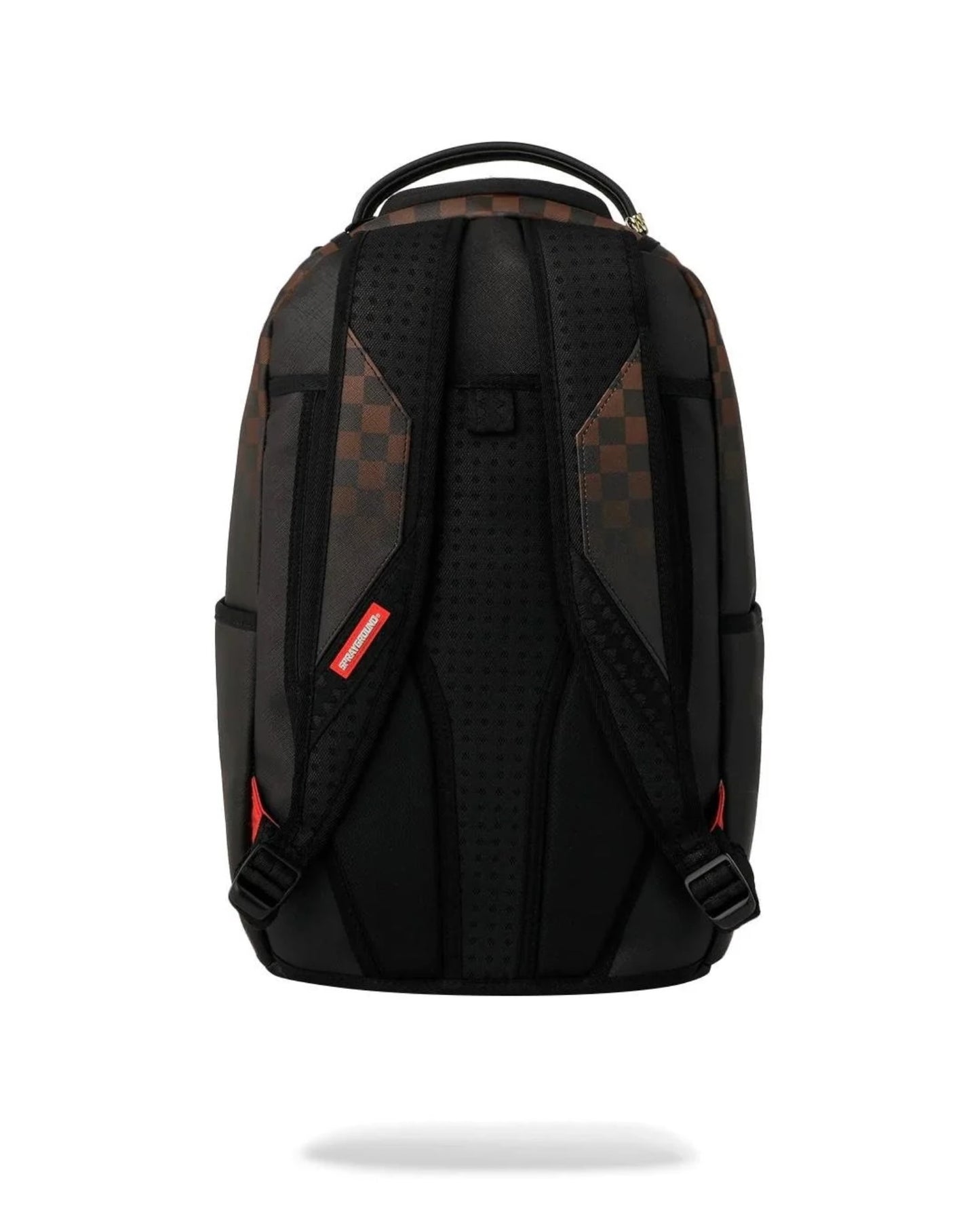 SPRAYGROUND BROWN CHECK GHOST DRIP BACKPACK