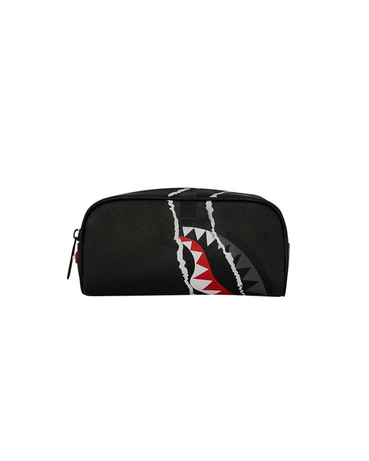 SPRAYGROUND CENTER RIP REVEALING GRAY CHECK POUCH