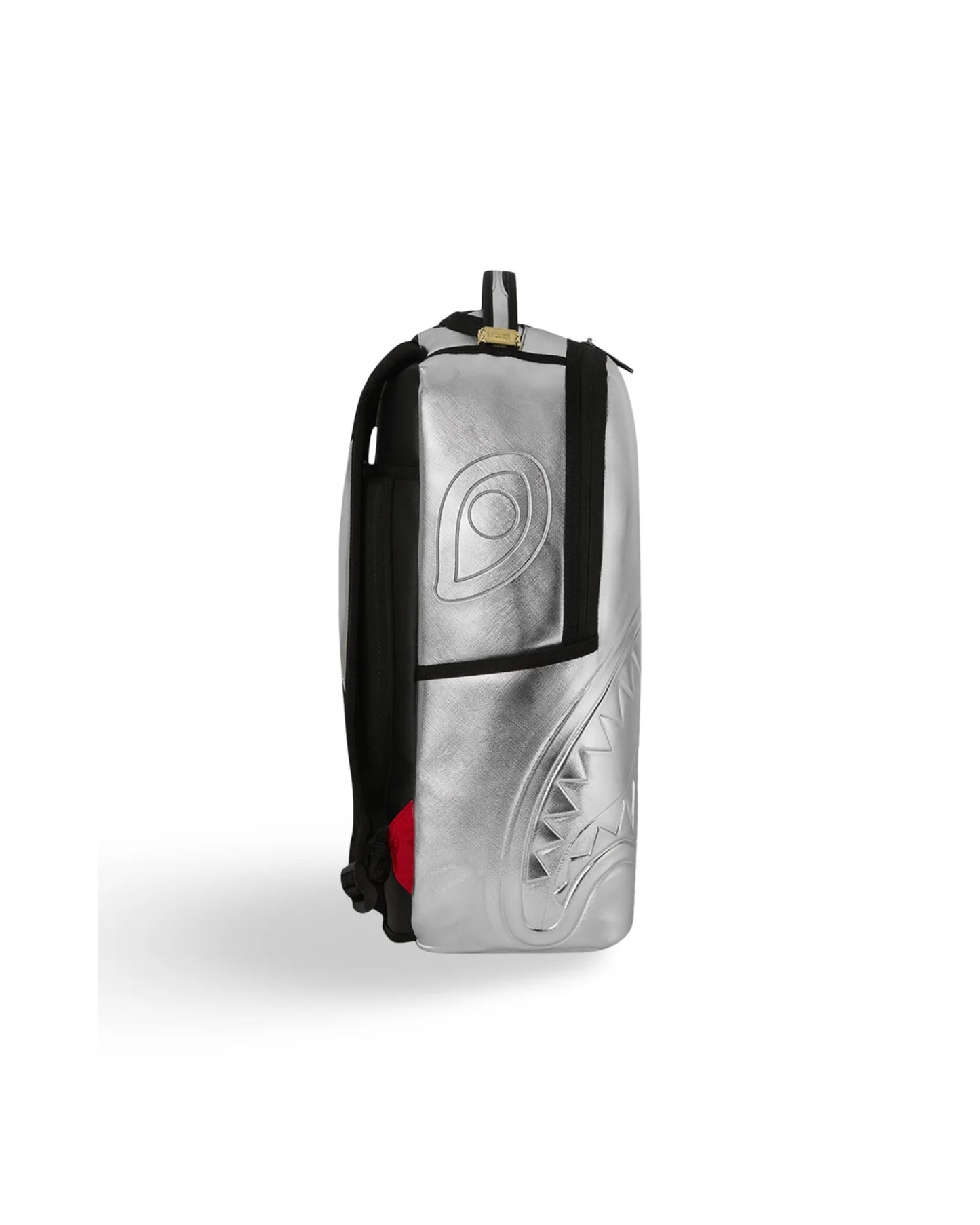 SPRAYGROUND SILVER SIDE DRIP BLACK CHECK DLXSV BACKPACK