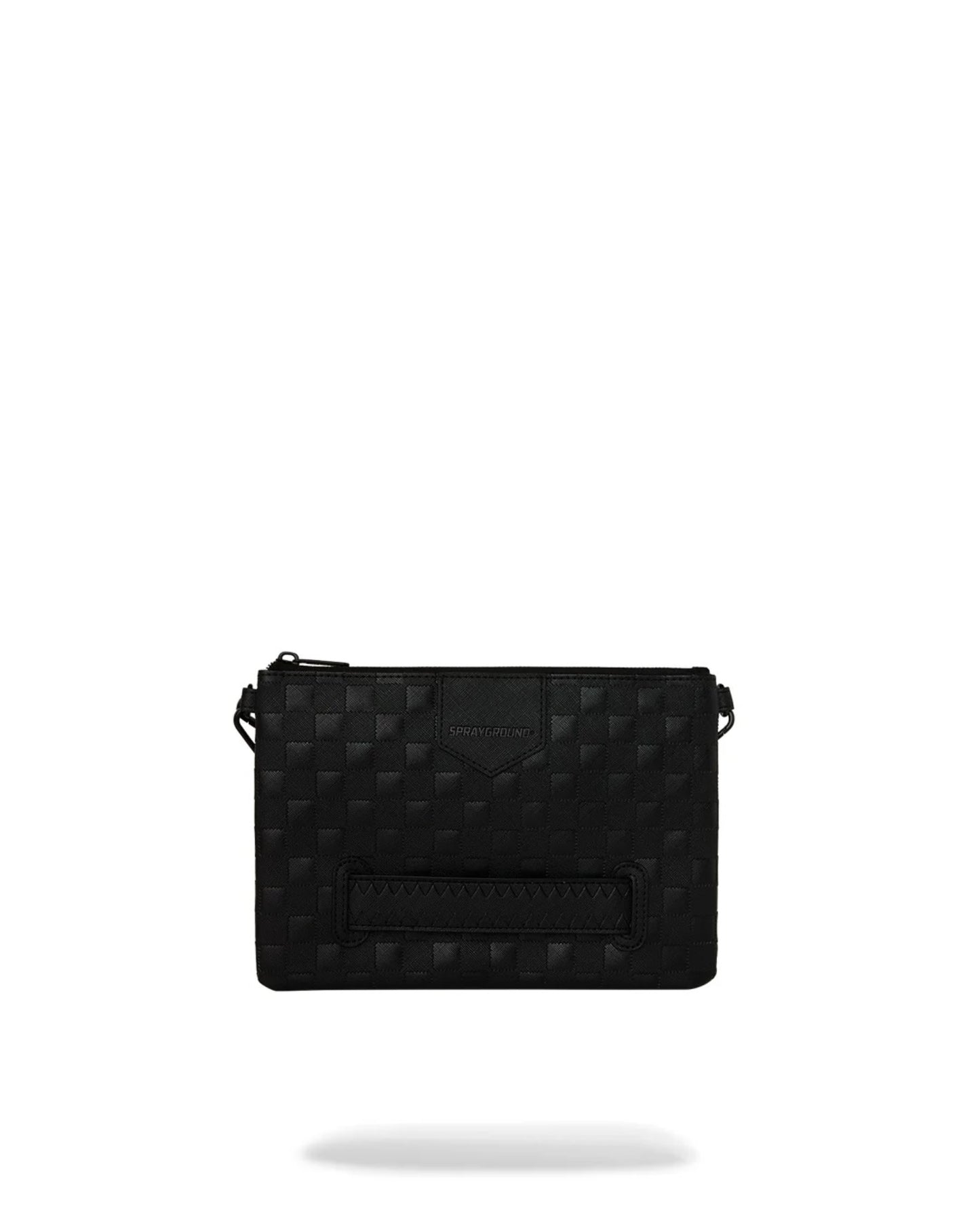 SPRAYGROUND RAISED CHECK CROSSOVER CLUTCH