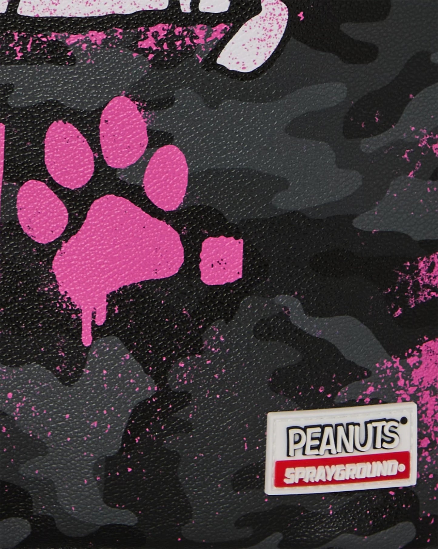 SPRAYGROUND SNOOPY PINK STENCIL BACKPACK