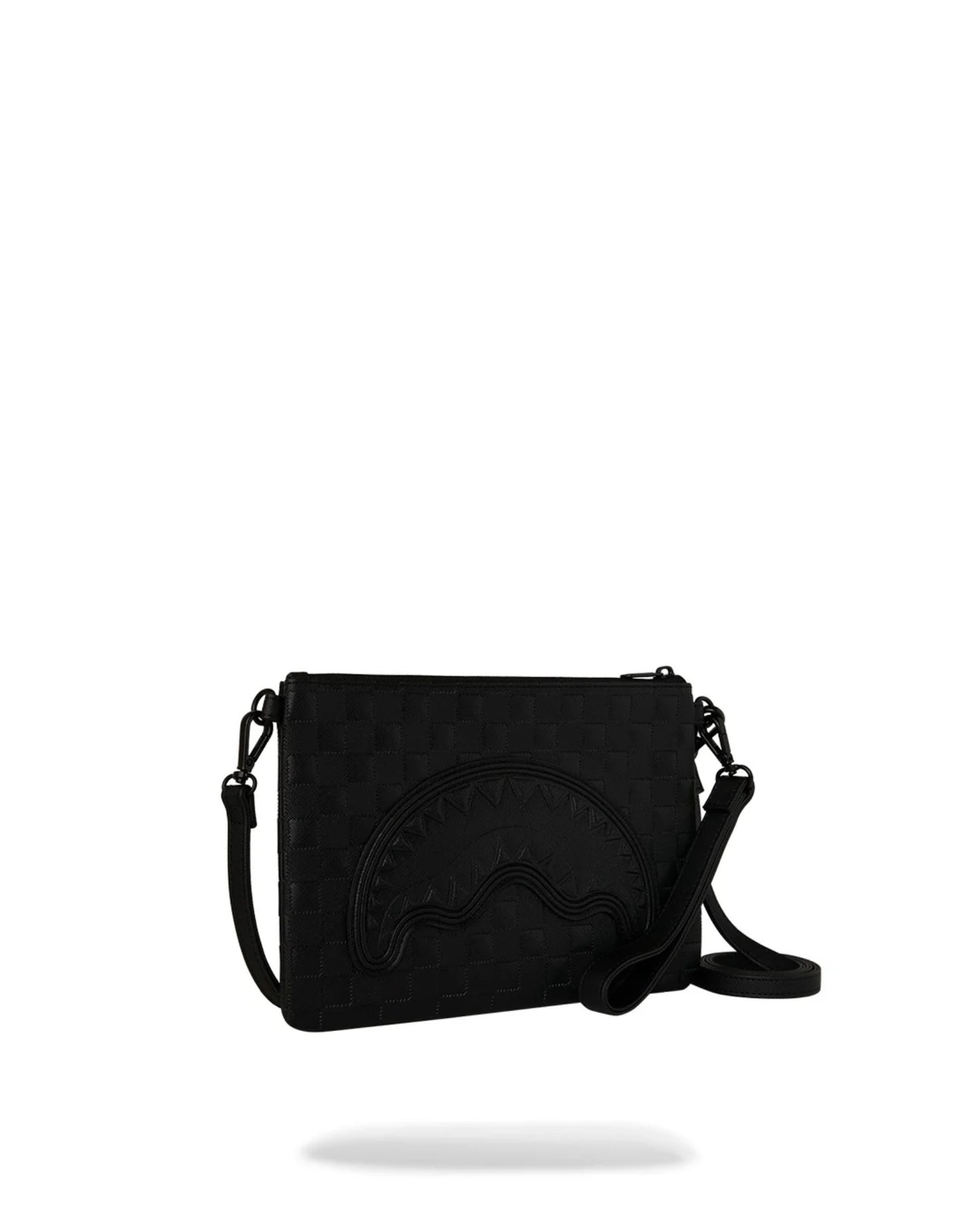 SPRAYGROUND RAISED CHECK CROSSOVER CLUTCH