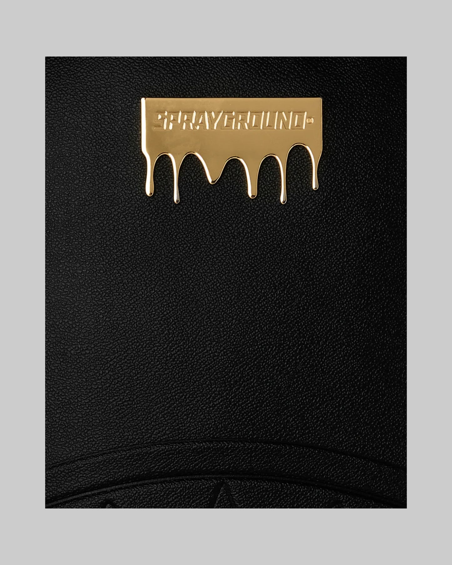 SPRAYGROUND GOLD BRICK LUXUS BACKPACK